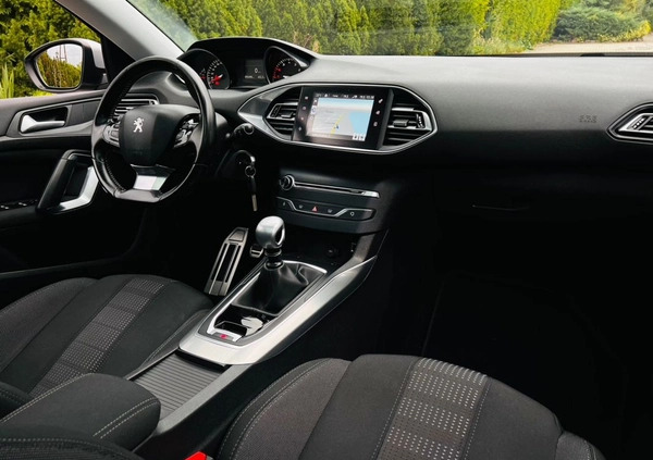 Peugeot 308 cena 42900 przebieg: 89000, rok produkcji 2016 z Człopa małe 407